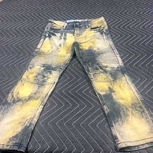 Brand reset size8 black gray fade gold fade